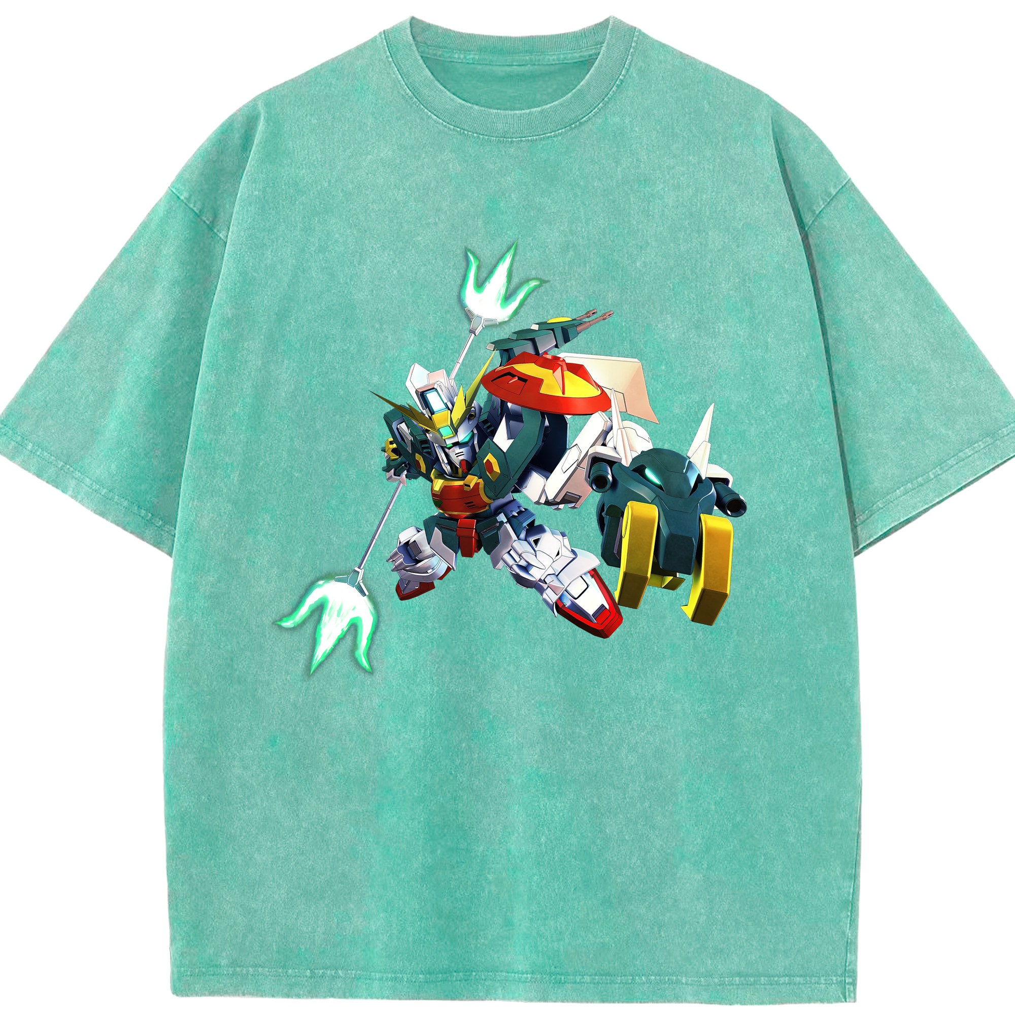 （画像用） 機動戦士ガンダム Mobile Suit Gundam 綿100% ヴィンテージ風 半袖Tシャツ（フロントプリント）